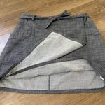 Gap True Wrap Skirt Indigo Blue Cotton Straight Short Pockets ~ Women’s Size M Photo 14