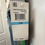 Tinseltown NWT ‎ Denim Flared Jeans Size 20W Medium Wash Fringe Photo 2