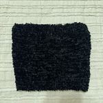 Urban Outfitters UO Confetti Knitted Cropped Black Tube Top Photo 1