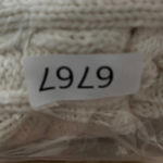 Primark ‎ Sweater Cream Cable Knit Cardigan Open Pockets Neutral Womens 6-8 Photo 6