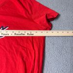 Majestic NEW Boston Red Sox T Shirt Women's 2XL MLB Baseball  Red‎ V Neck Top Photo 6