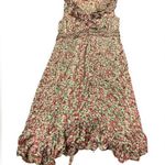 Monsoon Pink Floral Ruffle Viscose Romantic
Midi dress size 12 Photo 0