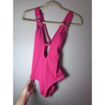 BECCA by Rebecca virtue  Sz S Grapefruit Line In Sand One Piece Swimsuit NWT Photo 9