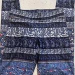 American Eagle outfitters hi rise small blue paisley and floral leggings Photo 0