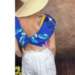 Urban Outfitters Cotton Paper Bag Waist Hip Pockets Shorts White size S Photo 10