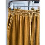 Garnet Hill Amber Silk Velvet Wide Leg Pull On Pants XS Photo 2