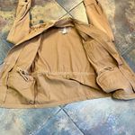 J. Crew Brigadier Utility Jacket Coat Khaki Military Cinch Waist Size Small Tan Photo 7