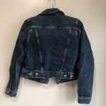 Topshop Dark Blue Jean Jacket Photo 1