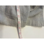 Barefoot Dreams  CozyChic Lite Ultra Soft Hooded Long Robe Womens Size‎ 2 Gray Photo 5