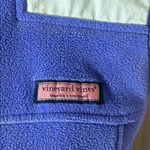 Vineyard Vines  Fleece Vest Blue Full Zip Sleeveless Size Small Photo 1