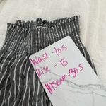Urban Outfitters  Women’s Small Grey White Striped High Waist Wide Leg Pants Photo 5