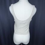 Urban Outfitters Light Tan Ribbed Tank Crop Top Medium Photo 6