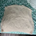 SheIn Cropped Sweater Vest Photo 5