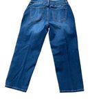 Croft & Barrow Vintage Cropped Jeans Floral Embroidered Capri Dark Wash Sz 6 Photo 1