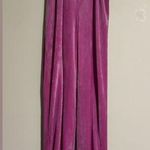 EUC Vivre La Vie Pink Waist Cutout Velour Joggers size small Photo 0