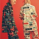 Kirin by Peggy Gou | Multicolor Typo Jeans Straight Leg Black Size 25 Photo 1