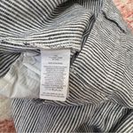 Boden Stripe Navy White Linen Cropped Pant Trouser Women’s US 8P Blue Photo 1