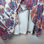 Show Me Your Mumu V-Neck Tunic Blouse Mini Dress Medallion Paisley Flowy Large Photo 7