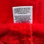 Bongo Vintage Y2K 90s  Cropped Jeans Cherry Red Cotton Juniors 3 Women's Size 4 Photo 7