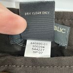 Banana Republic  Linen Blend Brown Pants Suit Set Women's Size‎ 4 Career Blazer Photo 6