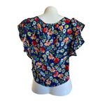 Sienna Sky Chiffon Floral Crop Top Photo 1