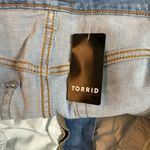 Torrid NWT Midi Denim Front Slit Skirt, Light Blue Denim Pencil Skirt Photo 8