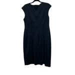 Connected Apparel Women’s  Embroidered Black Dress. Sz 12. EUC Photo 1
