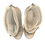 Karl Lagerfeld  White Open Toe Ankle Booties(Size 7M ) Photo 8