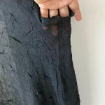 Eileen Fisher  black Open Sweater Vest size ps Photo 7