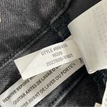 Madewell  Cali Demi‎ Boot Size 24 Jeans Faded Black Wash Denim Photo 8