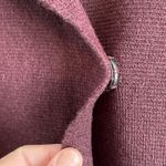 Juliana Collezione 100% Wool Burgundy Top Coat Photo 4