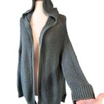 Aerie  Open Front Knit Hooded Cardigan Photo 4
