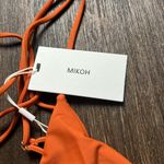Mikoh  Orange Triangle Bikini Top Photo 1