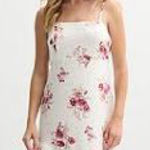 Live to be spoiled 🛎️ 5/$20  Floral Dainty Polka Dot Asymmetrical Mini Dress XS Photo 0