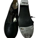 Classic Black Tap Shoes with Lace Photo 0
