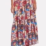 MISA Los Angeles MISA Ziba Floral Cotton Wide-Leg Pants Size L Photo 0