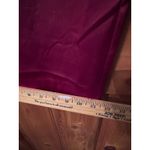 WAYF Burgundy Pleated Wide Leg Satin Pants Women's Medium Photo 7