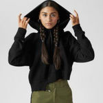 Converse  Women's Sweater Knit Cropped Pullover Hoodie  Size XS Photo 0