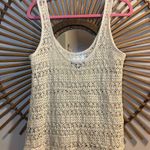 Sanctuary 🌛✨Adorable Women’s Boho Crochet Tank with Fringe Detail Size M Photo 3