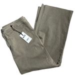 OAT New York Plus High Rise Wide Leg‎ Trousers Martini Olive Size 18W Green Photo 6