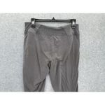 Lole  Women's leggings Grey White Ankle Strap size Large Pull On Mesh High Waist Photo 5