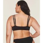 ANDIE  Swim The Rockaway Bikini Swim Top Black S NWT Photo 3