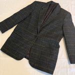 Lands' End 100% wool women’s Plaid Blazer size 14 Photo 0