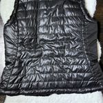 Nicole Miller  Original Black Reversible Faux Fur Puffer Vest Photo 6