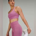 Lululemon NWT Free To Be Longline Bra Velvet Dust Size 4 Photo 2