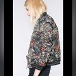 Ba&sh  Santiago Metallic Jacquard Bomber Jacket Photo 2