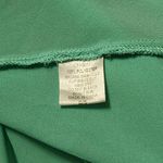 C. Luce Turquoise & Orange Ruffle Overlay Embroidered Vneck Blouse Size Small Photo 5