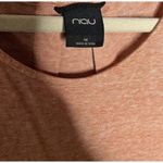 NAU Orange Hemp Organic Cotton Sleeveless Dress Size Medium Photo 2