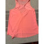 DSG Coral Pink Racerback Tank Top with Tie Front Women's Size S Athletic Fit Photo 5