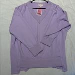 Peach Love California Peach Love | Lavender Oversized Sweater | Size S Photo 2